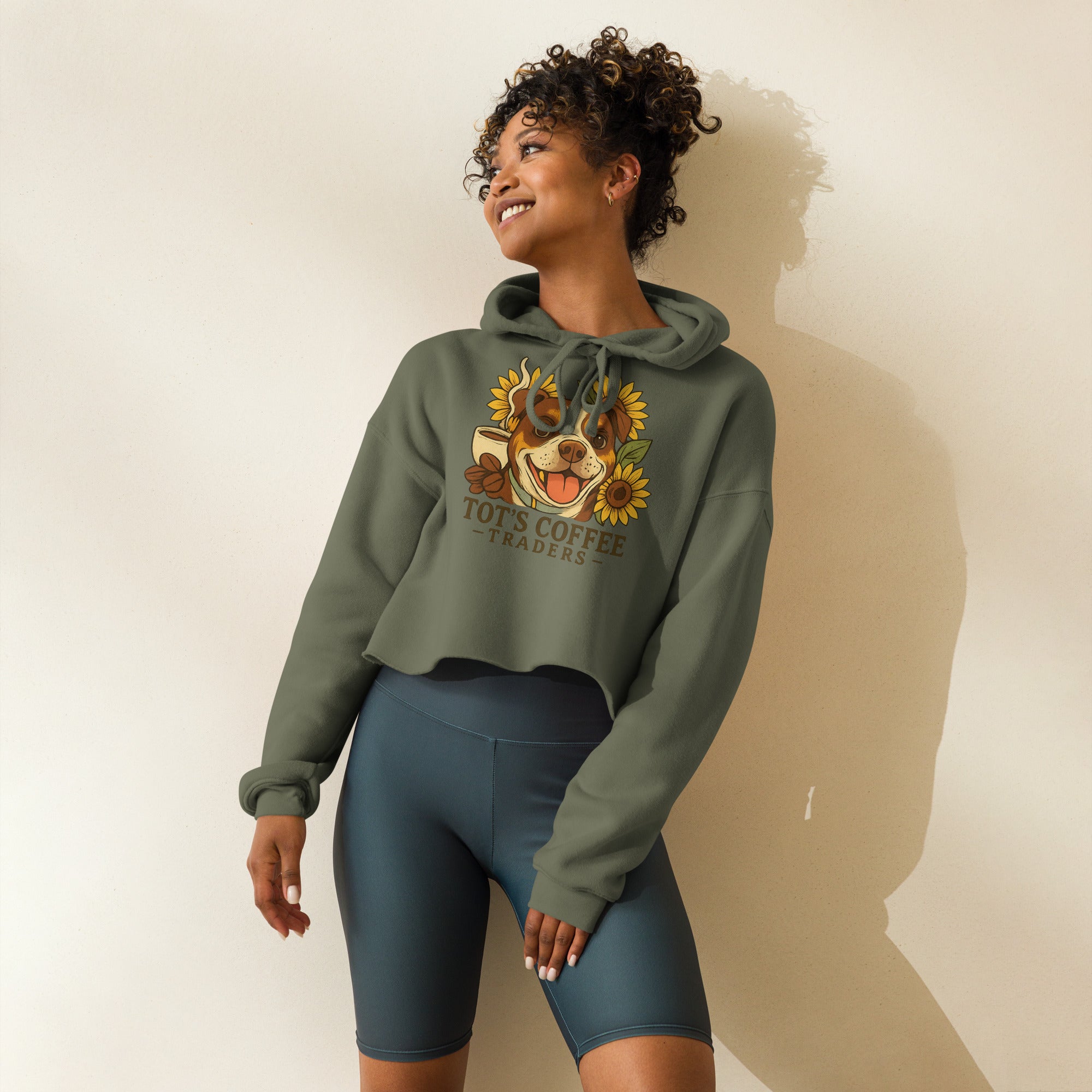 Tot's Crop Hoodie – Tot's Coffee Traders